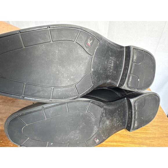 Johnston & Murphy Banning XC4 Sz 10.5 Black Leather Cap Toe Waterproof Calfskin - Picture 9 of 10